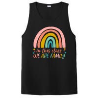 In This Class We Are Family Cute Painted Rainbow PosiCharge Competitor Tank