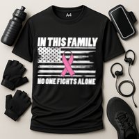 In This Family No One Fights Alone Cooling Performance Crew T-Shirt