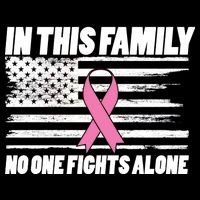 In This Family No One Fights Alone Premium T-Shirt