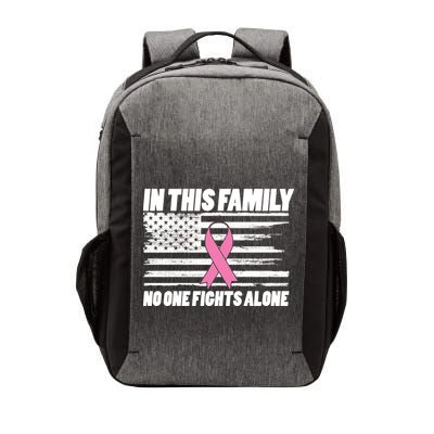 In This Family No One Fights Alone Vector Backpack