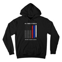 In This Family No One Fights Alone Hero Flag Hoodie