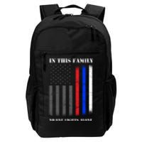 In This Family No One Fights Alone Hero Flag Daily Commute Backpack