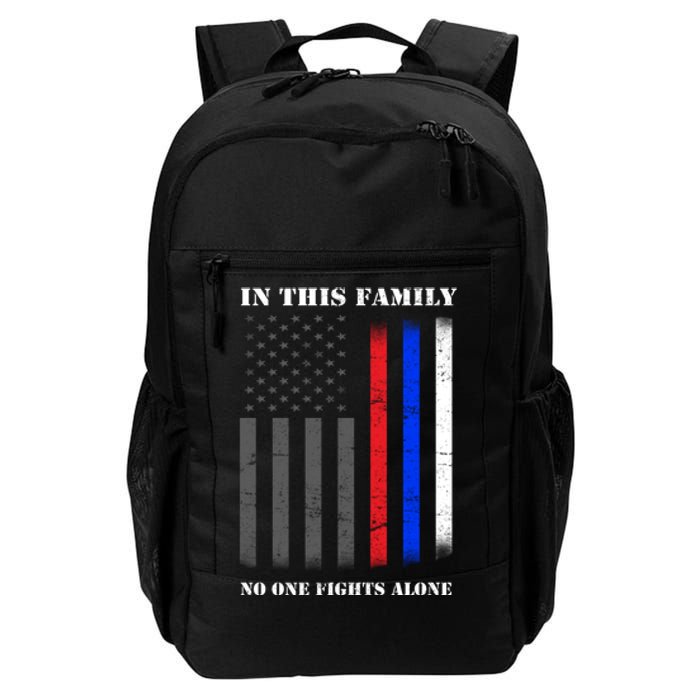 In This Family No One Fights Alone Hero Flag Daily Commute Backpack