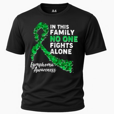 In This Family No One Fights Alone Lymphoma Awareness Performance Shirt