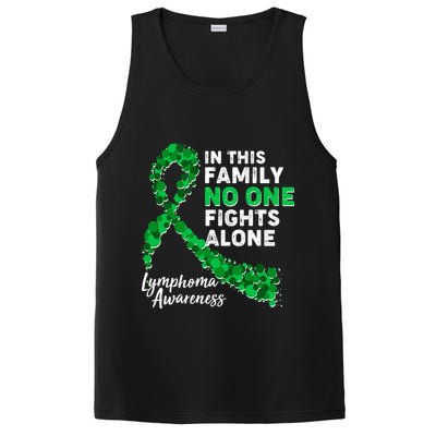 In This Family No One Fights Alone Lymphoma Awareness PosiCharge Competitor Tank