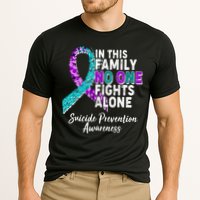 In This Family No One Fights Alone Suicide Prevention Awareness Cooling Performance Crew T-Shirt