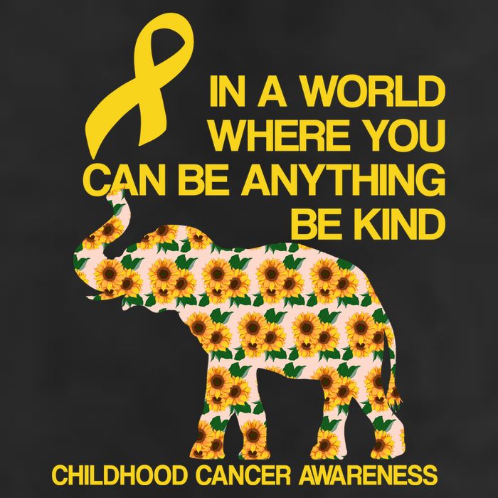 In World Where You Can Be Childhood Cancer Awareness 11oz C Handle Ceramic Mug