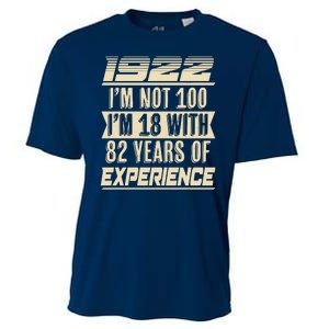 I'm Not 100 1922 Birthday Cooling Performance Crew T-Shirt