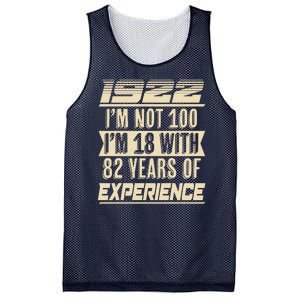 I'm Not 100 1922 Birthday Mesh Reversible Basketball Jersey Tank