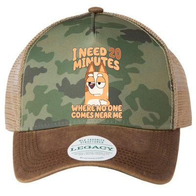 I Need 20 Minutes Where No One Comes Near Me Legacy Tie Dye Trucker Hat