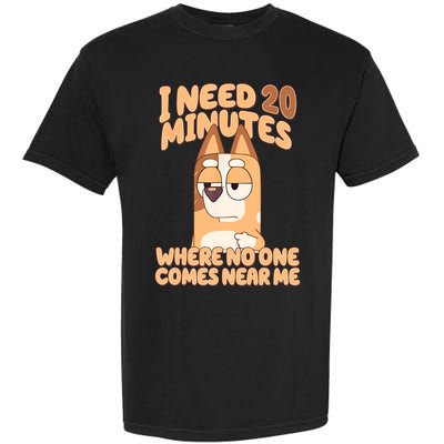I Need 20 Minutes Where No One Comes Near Me Garment-Dyed Heavyweight T-Shirt