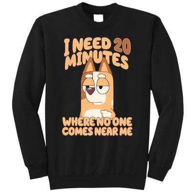 I Need 20 Minutes Where No One Comes Near Me Sweatshirt