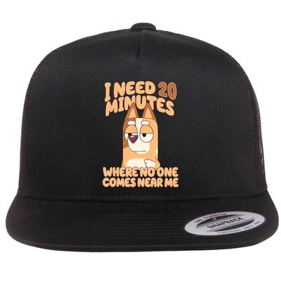 I Need 20 Minutes Where No One Comes Near Me Flatbill Hat