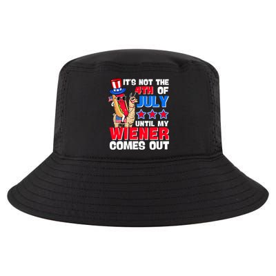ItS Not 4th Of July Until My Wiener Comes Out Hotdog Llama Gift Cool Comfort Performance Bucket Hat