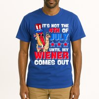 ItS Not 4th Of July Until My Wiener Comes Out Hotdog Llama Gift Tall T-Shirt