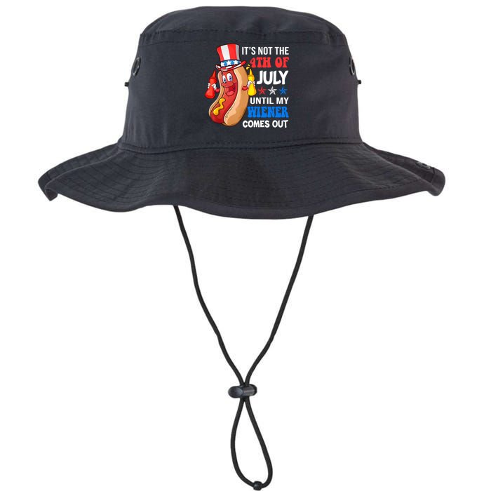 Its Not 4th Of July Until My Wiener Comes Out Funny HotDog Bucket Hat