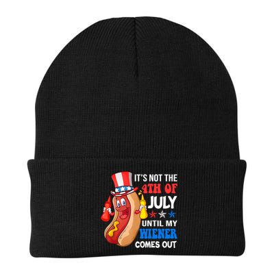 Its Not 4th Of July Until My Wiener Comes Out Funny HotDog Beanie