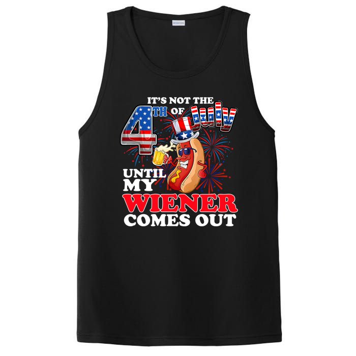 Its Not 4th Of July Until My Weiner Comes Out PosiCharge Competitor Tank