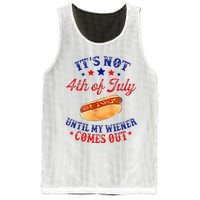 ItS Not 4th Of July Until My Wiener Comes Out Mesh Reversible Basketball Jersey Tank