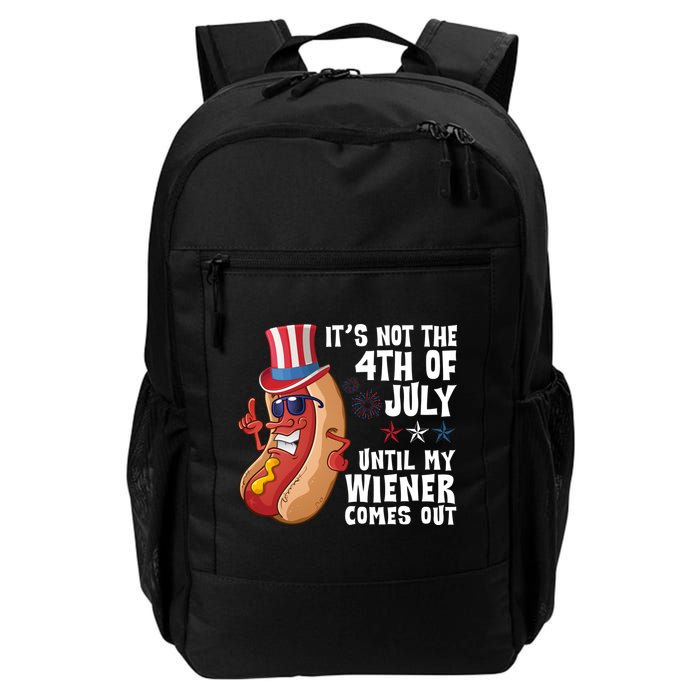 Its Not 4th Of July Funny Hotdog Summer Holiday Backpack