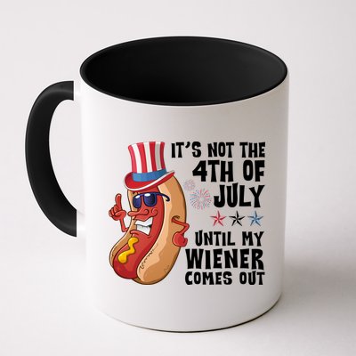 Its Not 4th Of July Funny Hotdog Summer Holiday Mug