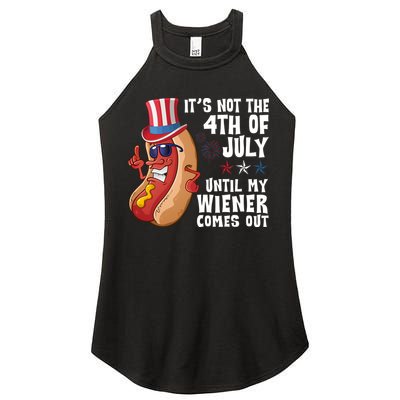 Its Not 4th Of July Funny Hotdog Summer Holiday Women's Perfect Tri Rocker Tank