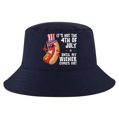 Its Not 4th Of July Funny Hotdog Summer Holiday Cool Comfort Performance Bucket Hat