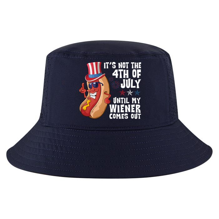 Its Not 4th Of July Funny Hotdog Summer Holiday Cool Comfort Performance Bucket Hat