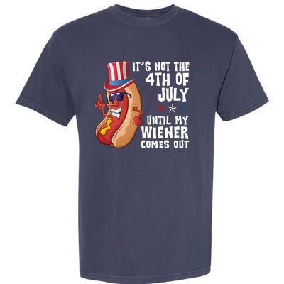 Its Not 4th Of July Funny Hotdog Summer Holiday Garment-Dyed Heavyweight T-Shirt