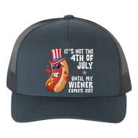 Its Not 4th Of July Funny Hotdog Summer Holiday Yupoong Adult 5-Panel Trucker Hat