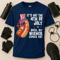 Its Not 4th Of July Funny Hotdog Summer Holiday Cooling Performance Crew T-Shirt