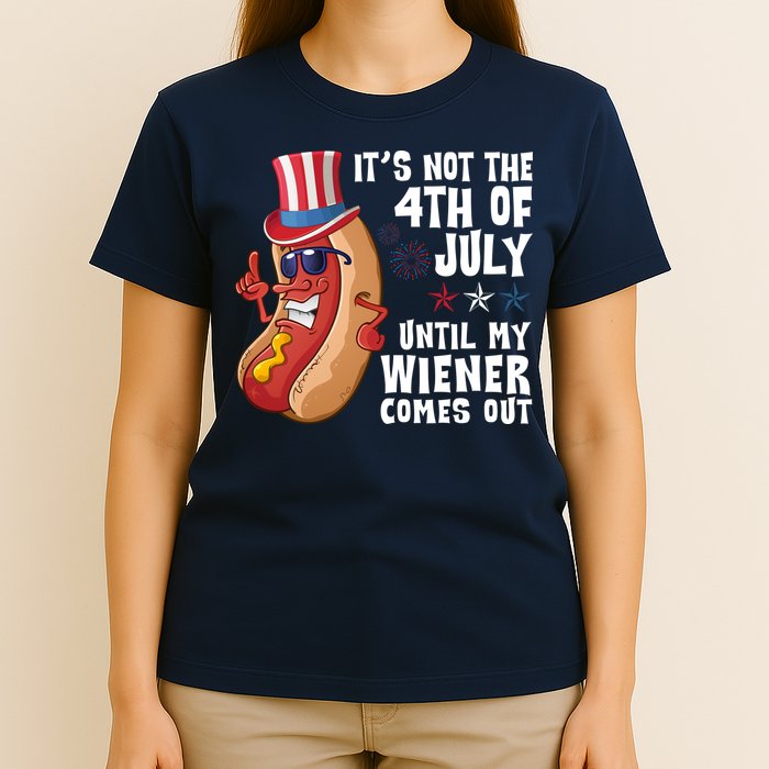Its Not 4th Of July Funny Hotdog Summer Holiday T-Shirt