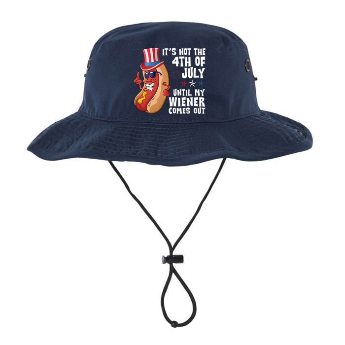 Its Not 4th Of July Funny Hotdog Summer Holiday Legacy Cool Fit Booney Bucket Hat