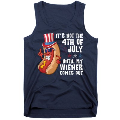 Its Not 4th Of July Funny Hotdog Summer Holiday Tank Top