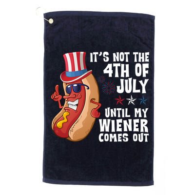 Its Not 4th Of July Funny Hotdog Summer Holiday Golf Towel