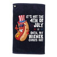 Its Not 4th Of July Funny Hotdog Summer Holiday Golf Towel