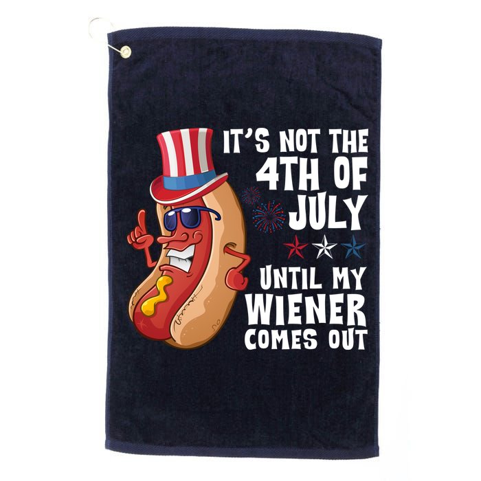 Its Not 4th Of July Funny Hotdog Summer Holiday Golf Towel
