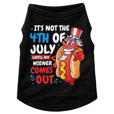 Its not 4th of july until my wiener comes out Doggie Tank