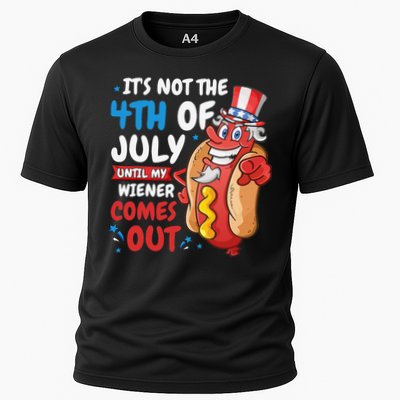 Its not 4th of july until my wiener comes out Performance Shirt