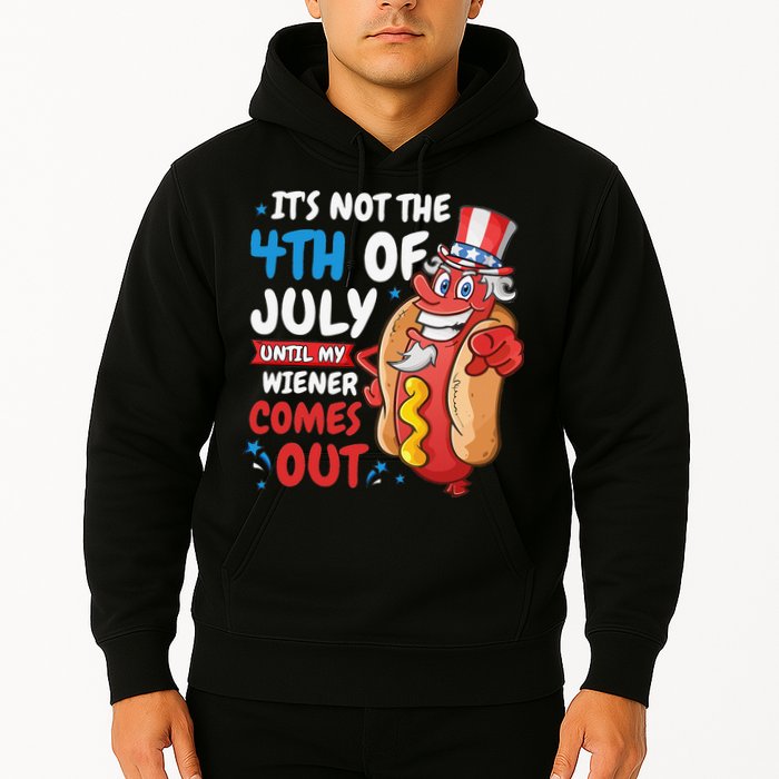 Its not 4th of july until my wiener comes out Hoodie