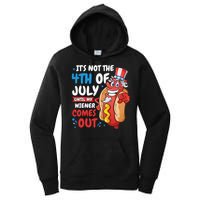 Its not 4th of july until my wiener comes out Women's Pullover Hoodie