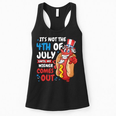 Its not 4th of july until my wiener comes out Womens Tank Top