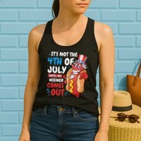 Its not 4th of july until my wiener comes out Womens Tank Top