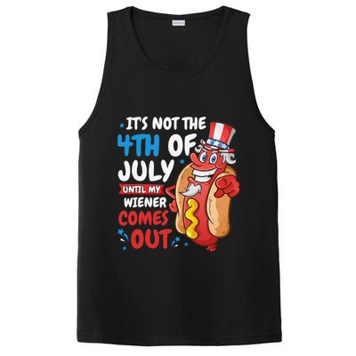 Its not 4th of july until my wiener comes out PosiCharge Competitor Tank