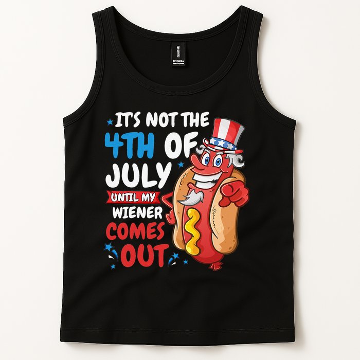 Its not 4th of july until my wiener comes out Tank Top