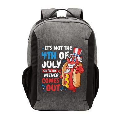 Its not 4th of july until my wiener comes out Vector Backpack