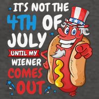Its not 4th of july until my wiener comes out Vector Backpack