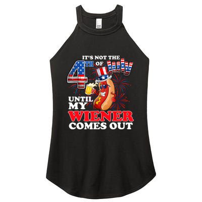 Its Not 4th Of July Until My Weiner Comes Out Women's Perfect Tri Rocker Tank