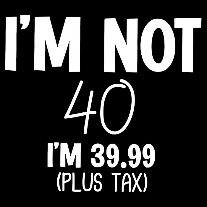 I'm Not 40 I'm 39 99 Funny 40th Birthday Impact Tech Backpack