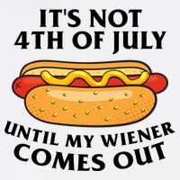 Its Not 4th Of July Until My Wiener Comes Out Funny Holiday Wool Snapback Cap